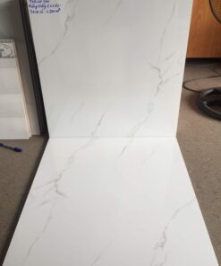 Gạch 60×60 cmc bóng kiếng trắng vân mây giá rẻ