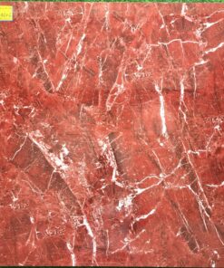 Gạch 80×80 vân đỏ trắng