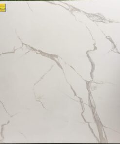 Gạch lát nền 80×80 trắng vân mây kim cương