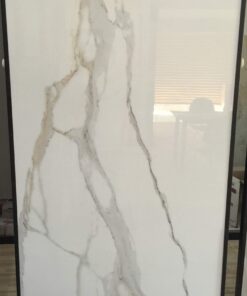 Đá bóng kiếng 80×160 vân trắng mây ấn độ cao cấp