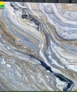 Gạch 80×80 bóng kiếng vân đá nhũ vàng ánh kim mẫu mới nhất