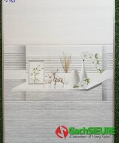 Gạch dán tường ngang 30×60 màu xám đẹp giá rẻ