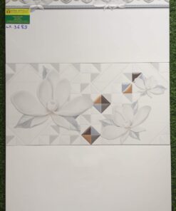 Gạch dán tường phòng khách 30×60 viên len nổi 5D đẹp