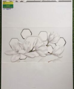 Gạch dán tường vicenza 30×60 vân trắng xanh đẹp