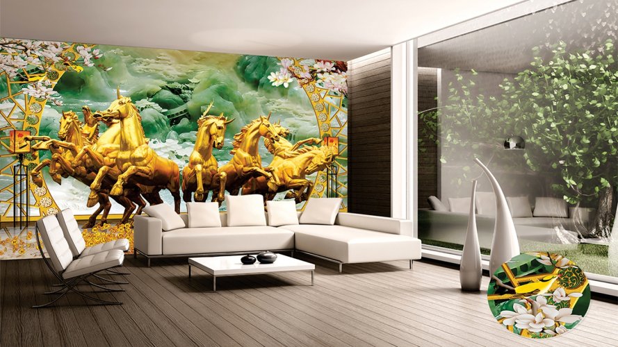 gạch tranh trang trí