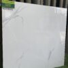 Gạch 60×60 Bóng Kiếng Đá Marble Trắng Vân Mây Xám