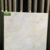 Gạch Lát Nền Bóng Kiếng 60×60 Đá Marble Trắng Vân Mây Nâu