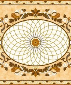 Gạch thảm lát nền trang trí phủ kim tuyến đẹp 02