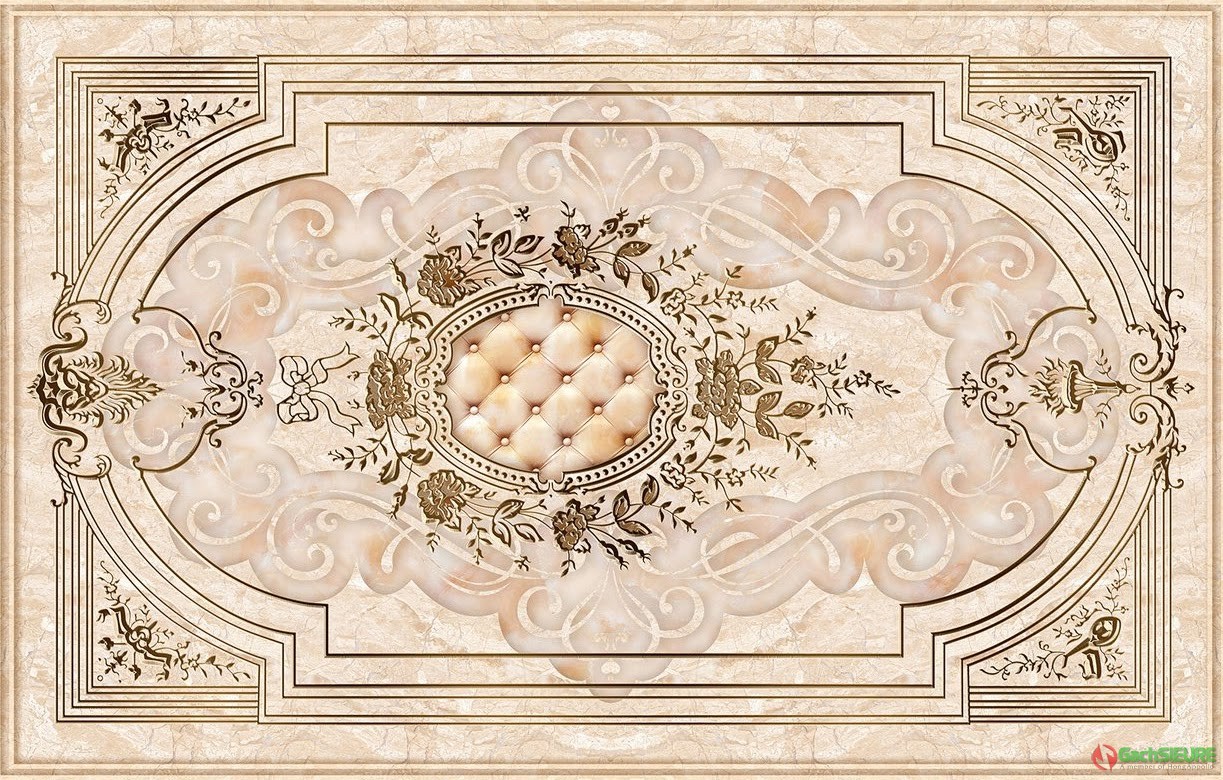 Gạch thảm phủ kính 5d lát nền sàn nhà 06