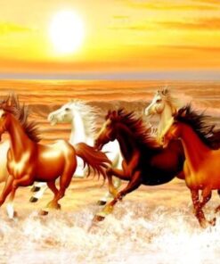 Gạch tranh 3d mã đáo thành công trang trí nhũ kim tuyến đẹp 13