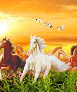 Gạch tranh 3d trang trí phong cảnh mã đáo thành công bền đẹp 16