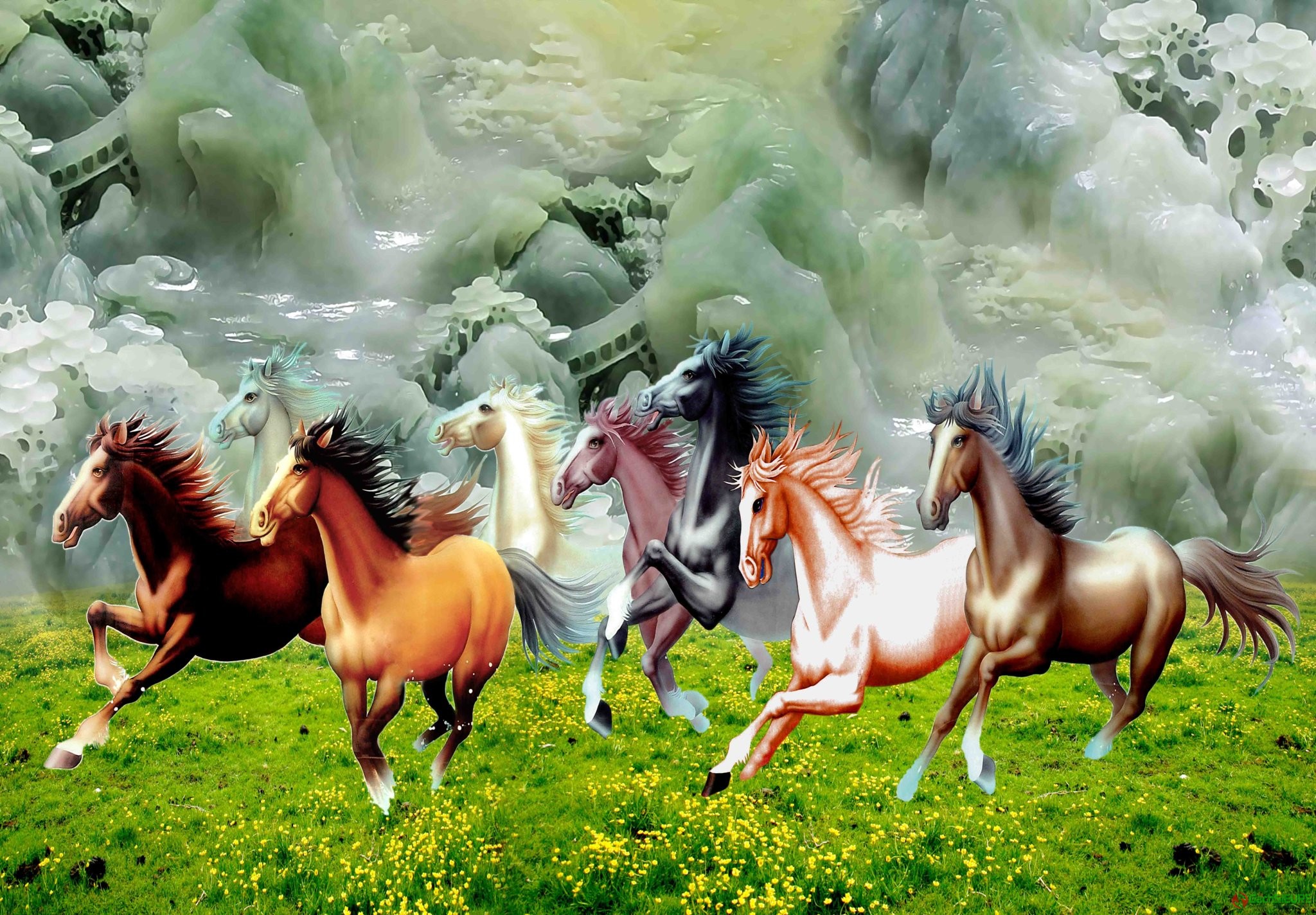 Bộ sưu tập hình con ngựa 3D chất lượng 4K chứa hơn 999 hình ảnh
