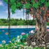Tranh gạch cảnh cây bồ đề gạch dán tường 3d trang trí đẹp 34