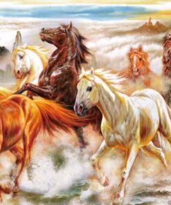 Tranh gạch mã đáo thành công cảnh đẹp nhất 12