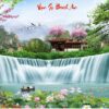 Gạch tranh 3d phong cảnh vạn sự bình an 143