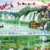 Gạch tranh dán tường phong cảnh thiên nhiên giao hòa 144