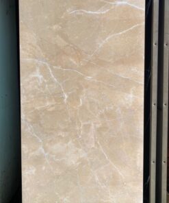 Gạch ấn độ 60×120 màu vàng vân trắng bóng kiếng giá tốt siêu hời