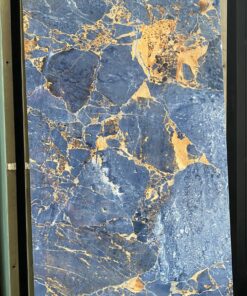 Gạch khổ lớn 60×120 vân đá xanh bóng kiếng phòng khách mới đẹp