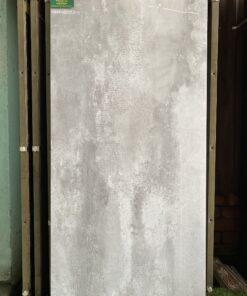 Gạch nhập khẩu 60×120 màu xám xi măng đồng chất bóng kiếng