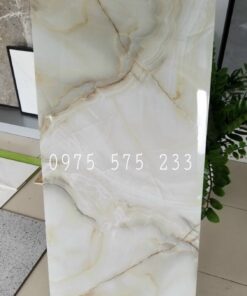 Gạch bóng kiếng 60×120 vân đá ngọc thạch khắc kim đẹp chất lượng 08
