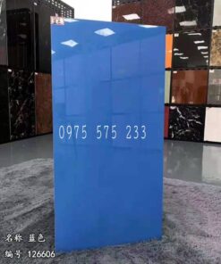 Gạch ốp lát 60×120 xanh nước biển nhấn trang trí đẹp cao cấp