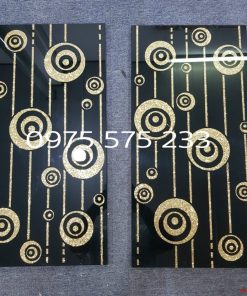 Gạch trang trí 30×60 khắc kim tuyến nhũ vàng đẹp cao cấp