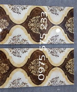 Gạch trang trí thảm 30×60 đá ép kính chựu lực khắc kim tuyến nhũ vàng đẹp cao cấp