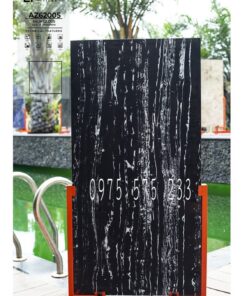 Gạch ốp mặt tiền 60×120 đen siêu bóng india 05