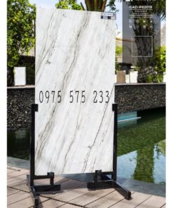 Gạch ấn độ 60×120 bóng kính trắng vân xám đẹp