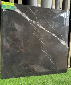 Gạch bóng kính 60×60 đen tia chớp ấn độ