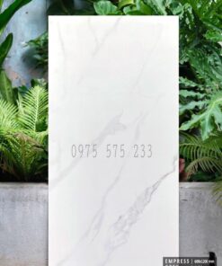 Gạch khổ lớn 600×1200 trắng vân mây giá bao nhiêu