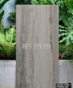Gạch khổ to 60×120 mờ xám hiệu ứng