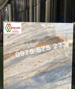 Gạch lát nền đẹp giả đá khắc kim 80×80 prime