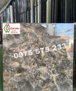 Gạch lát nền prime 80×80 mặt tiền đẹp khắc kim