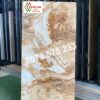 Gạch lát nền 600×1200 vân vàng giả đá