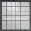 Gạch mosaic 306×306 mầu trắng gốm men trơn hd