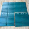 Gạch mosaic đũa que màu xanh đậm mờ