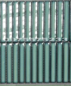 Gạch que đũa mosaic xanh ngọc ốp lát quán cafe đẹp HD