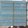 Gạch thanh đũa mosaic xanh gốm men dạn