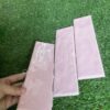 Gạch thẻ gợn sóng màu hồng 75×300 bóng đẹp giá rẻ