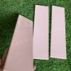 Gạch thẻ màu hồng bóng phẳng 75×300 trang trí ốp tường