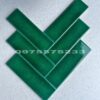 Gạch thẻ màu xanh ốp tường trang trí 6×20 giá rẻ