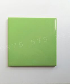 Gạch thẻ ốp tường 10×10 màu xanh nõn nhạt