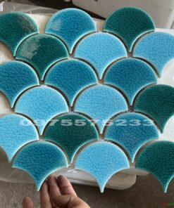 Gạch vảy các mosaic trang trí cao cấp