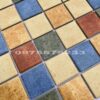 Mosaic màu gốm men bóng 306×306 ốp trang trí hd