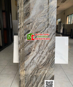 Đá lát cầu thang 47×120 đồng chất khắc kim