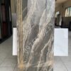 Gạch lát cầu thang 47×120 màu vân đá xám khắc kim
