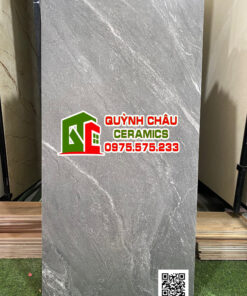 Gạch 60×120 mờ xám ốp lát penhouse nhà phố sang chảnh