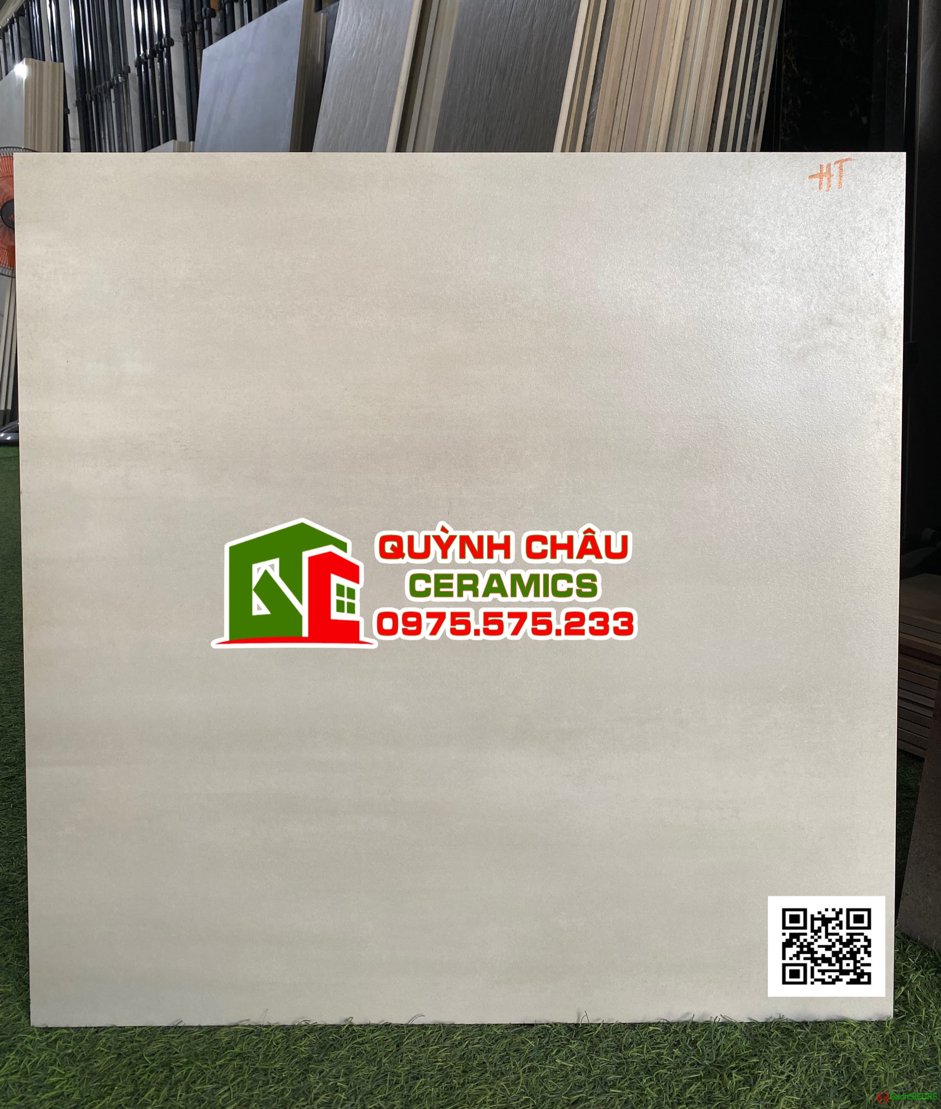 Gạch 60x60 ấn độ vân xi măng bóng mờ chống trơn