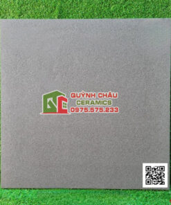 Đá nhám 60×60 kis mờ xám đồng chất chịu lực